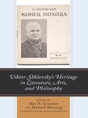 cover image of Viktor Shklovsky's Heritage in Literature, Arts, and Philosophy